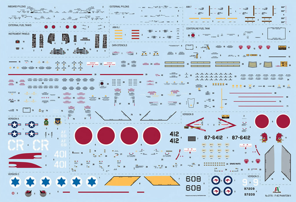 Italeri F-4E Phantom Ii