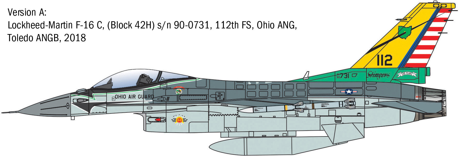 Italeri 1/48 F-16C Fighting Falcon 2825