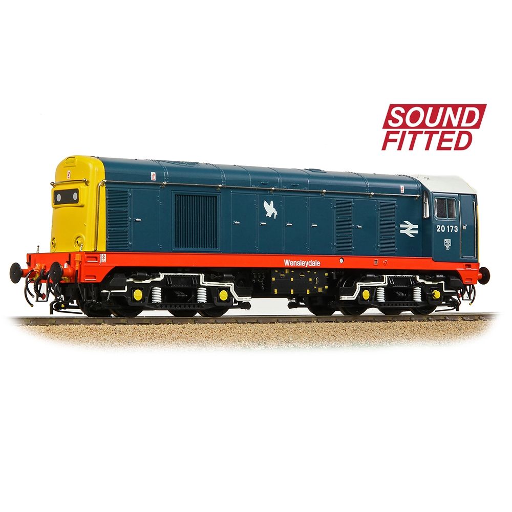 Branchline Class 20/0 Headcode Box 20173 'Wensleydale' BR Blue (Red Solebar) 35-358SF