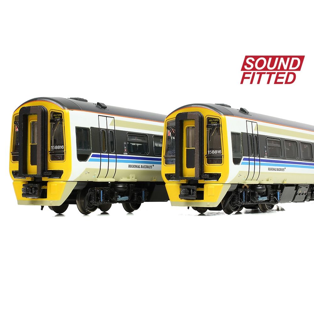 Class 158 2-Car DMU 158816 BR Regional Railways