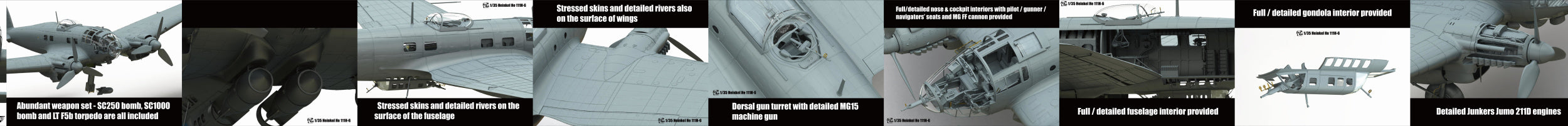 Border Model Bf-018 Heinkel He111 H-6 BF-018