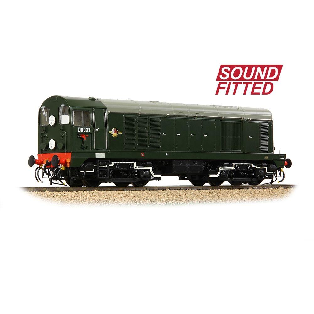 Branchline Class 20/0 Disc Headcode & Tablet Catcher D8102 BR Green (Roundel) 35-352ASF