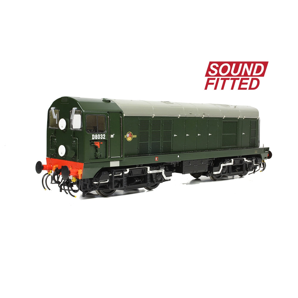 Branchline Class 20/0 Disc Headcode & Tablet Catcher D8032 BR Green (Late Crest) 35-352SF