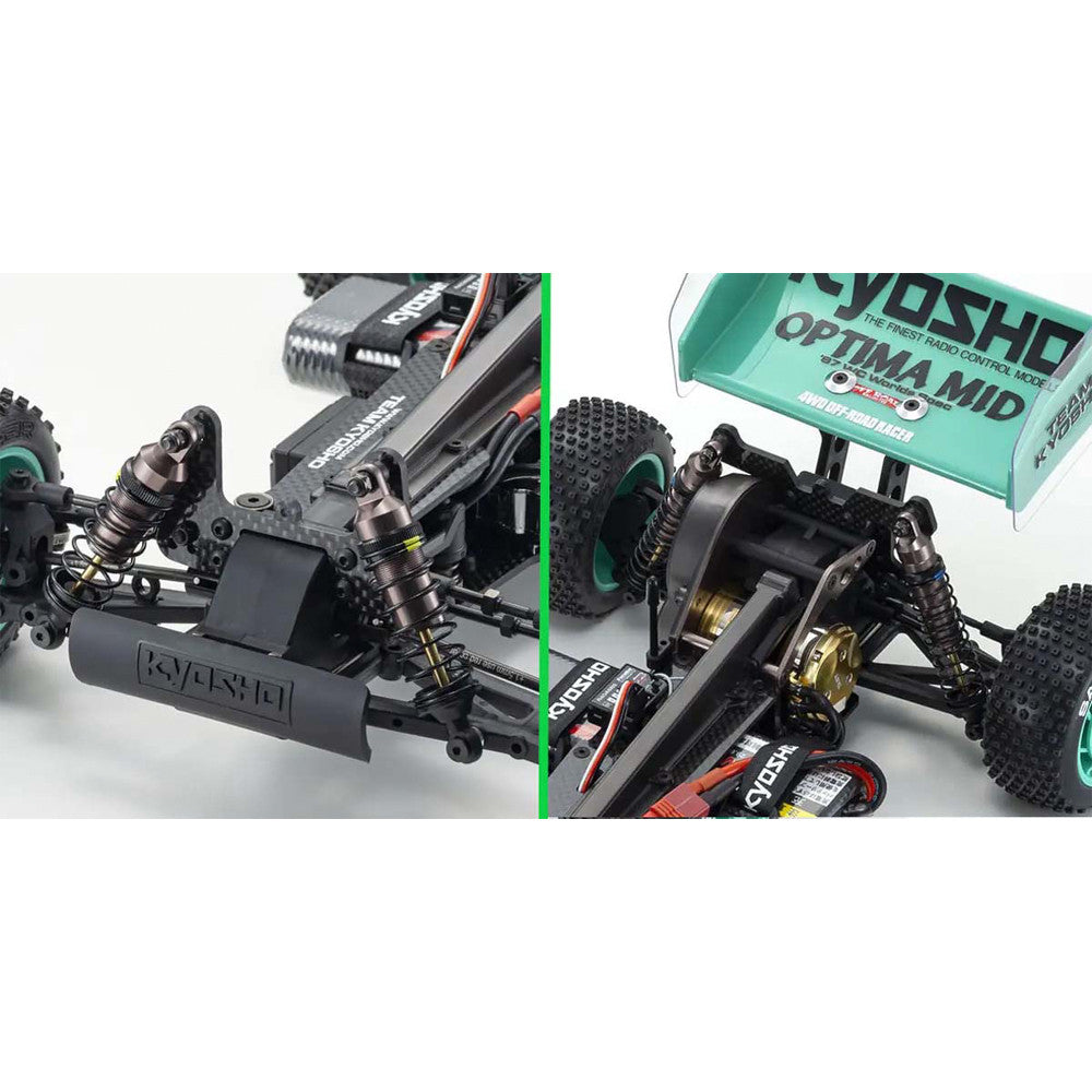 Kyosho 1/10 Optima Mid'87 Wc Worlds Spec 4Wd Kit 60th Anniversary Ltd K30643