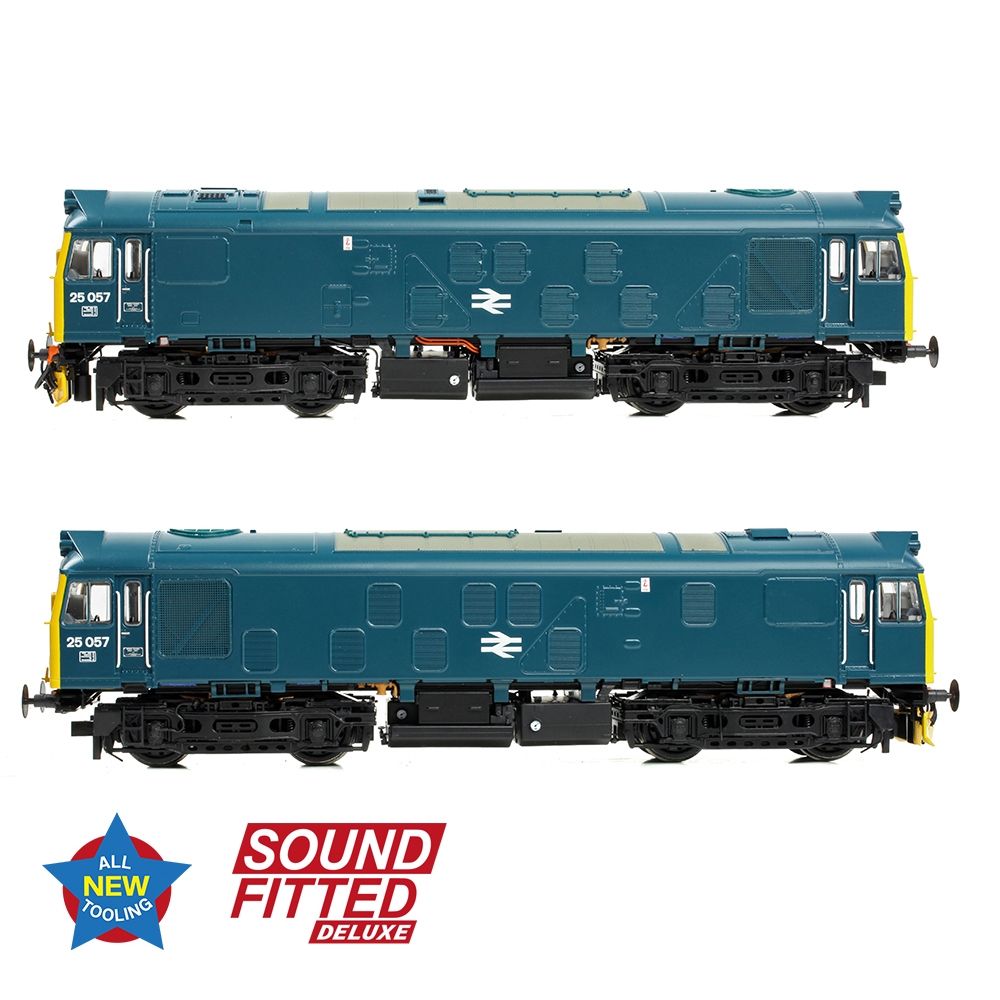 Branchline Class 25/1 25057 BR Blue 32-340ASFX