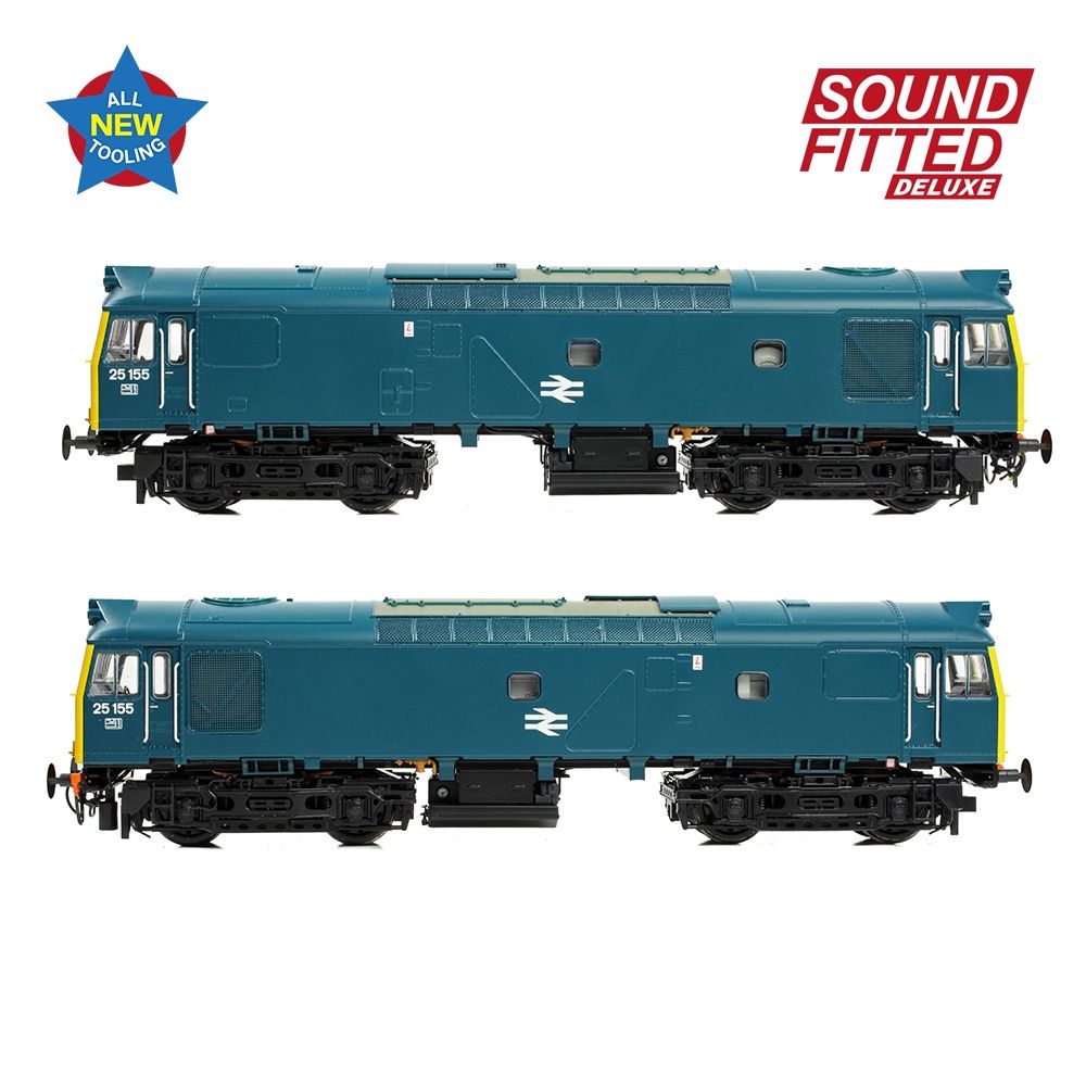 Branchline Class 25/2 25155 BR Blue 32-345SFX