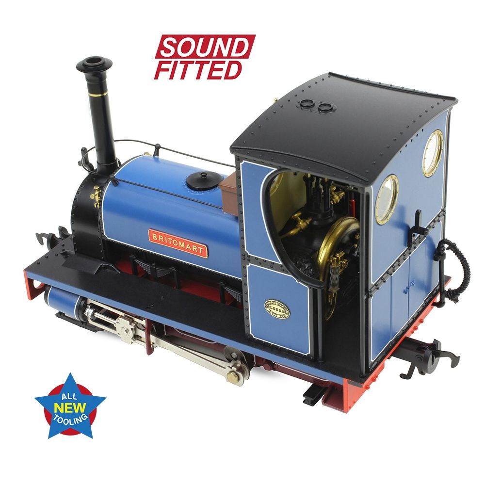 Narrow Gauge Quarry Hunslet 0-4-0ST 'Britomart' Pen-yr-Orsedd Quarry Blue 71-026SF