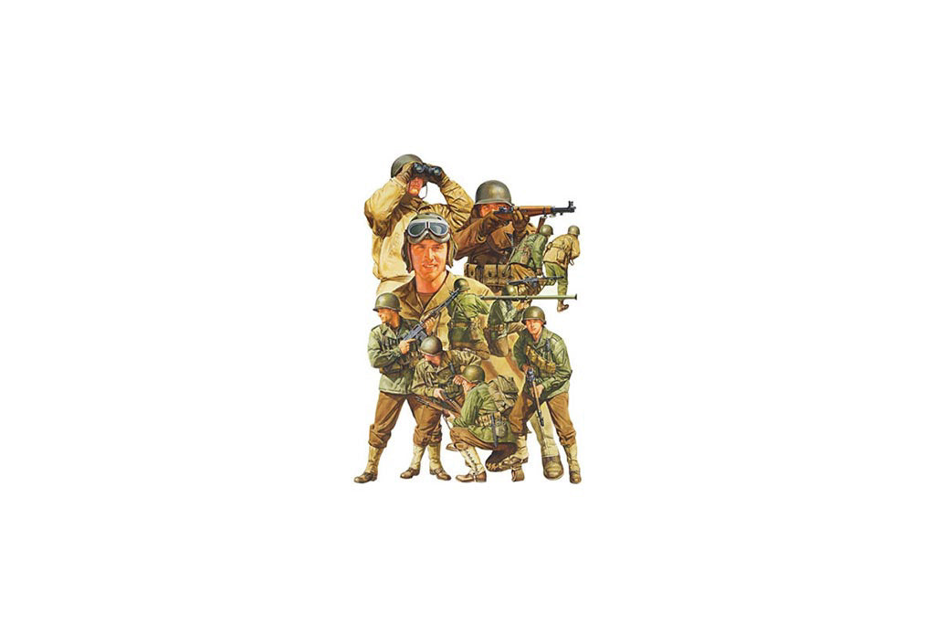 Tamiya WWii US Army Infantry Gi Set 32513
