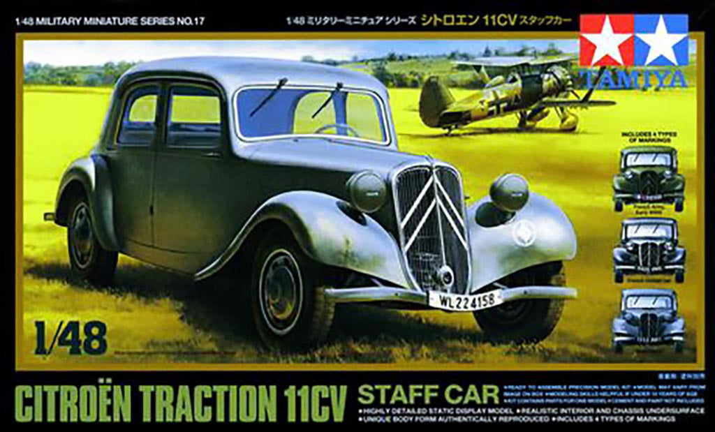 Tamiya Citroen 11Cv Staff Car