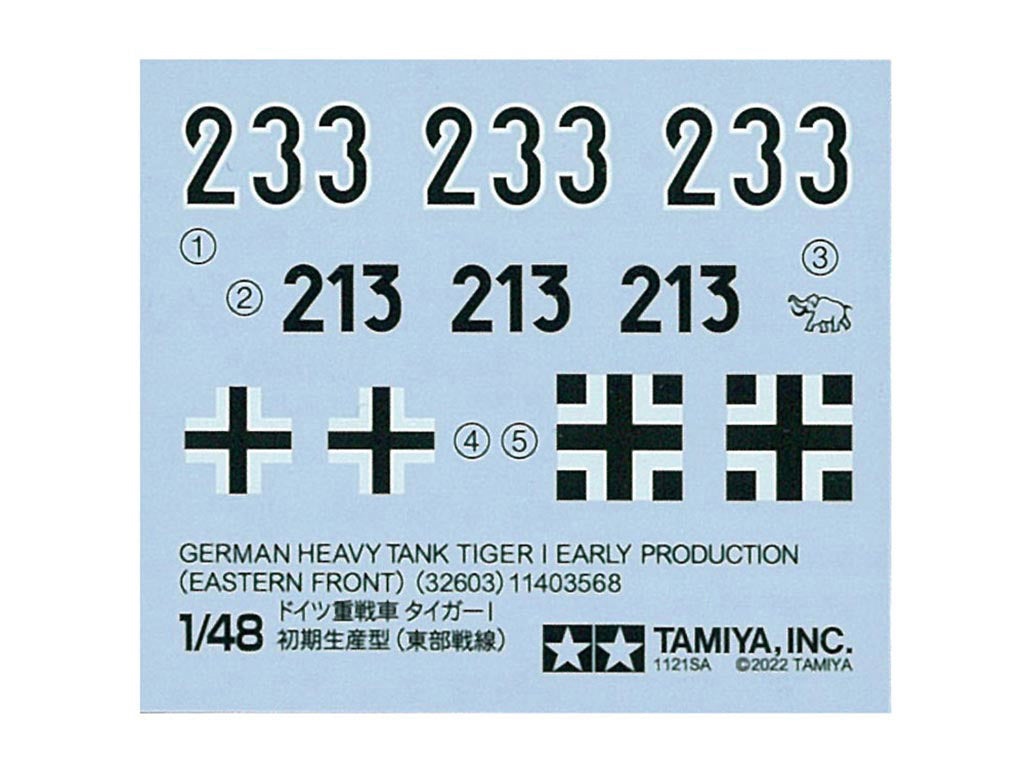 Tamiya German Heavy Tank Tiger I 32603