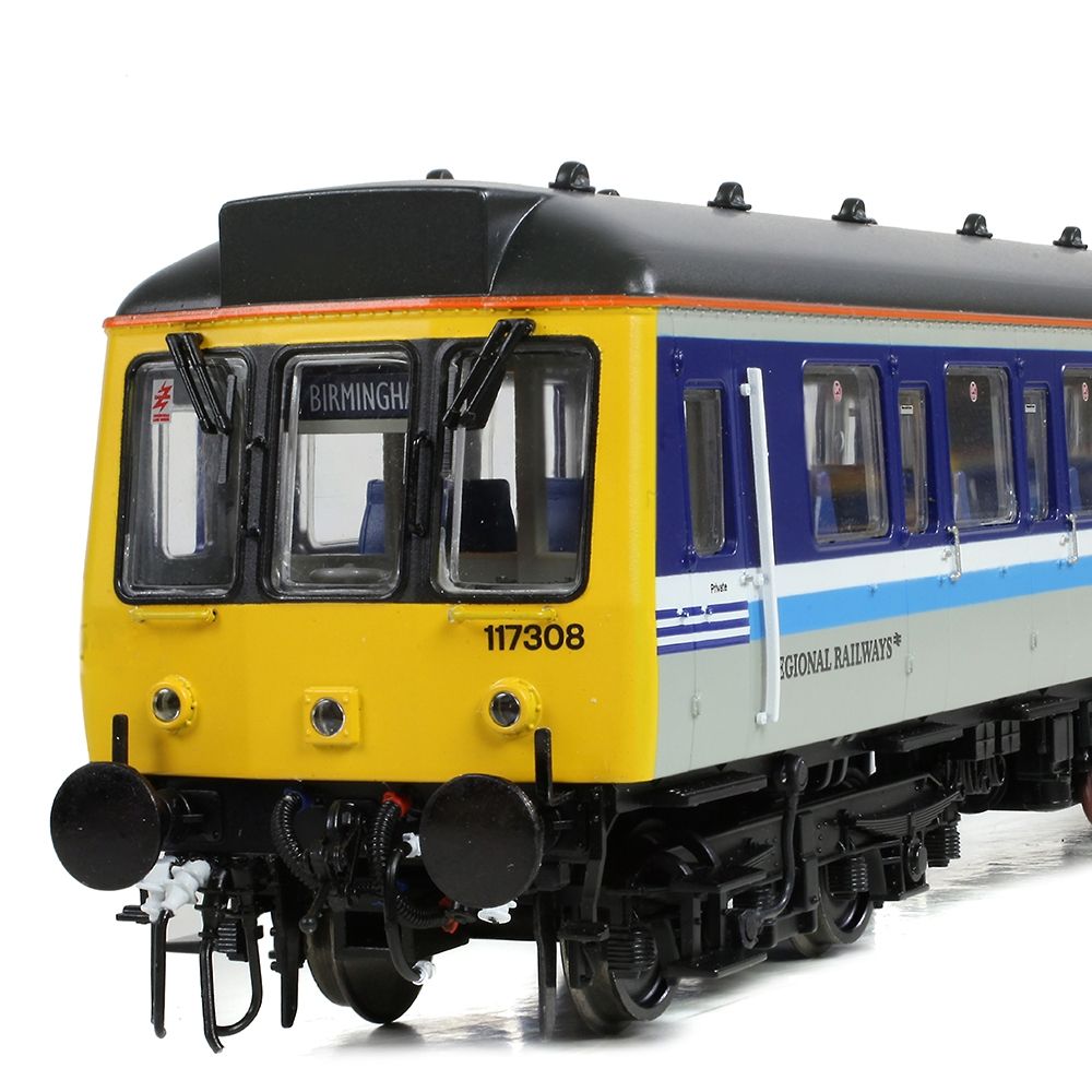 Branchline Class 117 3-Car DMU 117308 BR Regional Railways 35-505