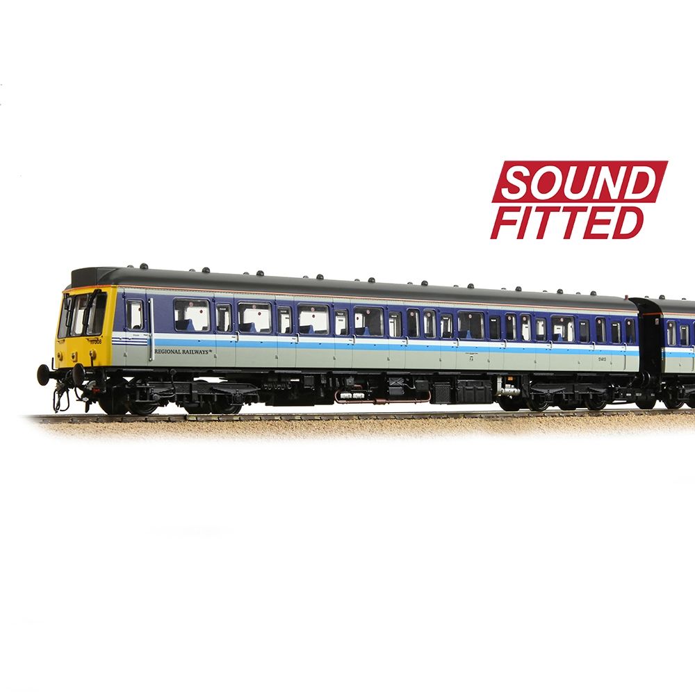 Branchline Class 117 3-Car DMU 117308 BR Regional Railways 35-505SF