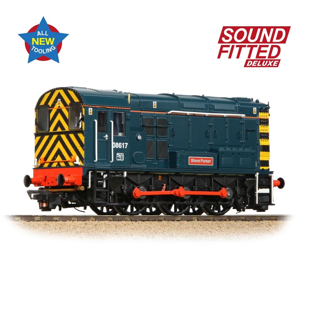 Branchline Class 08 08617 'Steve Purser' BR Blue 35-915SFX