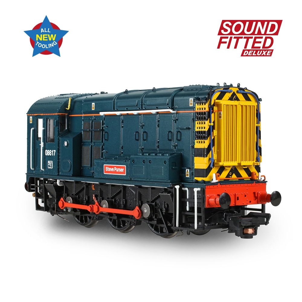 Branchline Class 08 08617 'Steve Purser' BR Blue 35-915SFX
