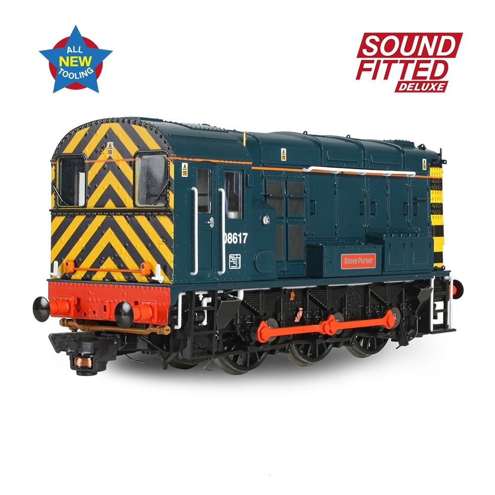 Branchline Class 08 08617 'Steve Purser' BR Blue 35-915SFX