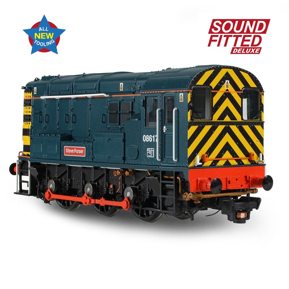 Branchline Class 08 08617 'Steve Purser' BR Blue 35-915SFX
