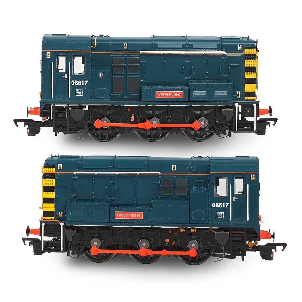 Branchline Class 08 08617 'Steve Purser' BR Blue 35-915SFX
