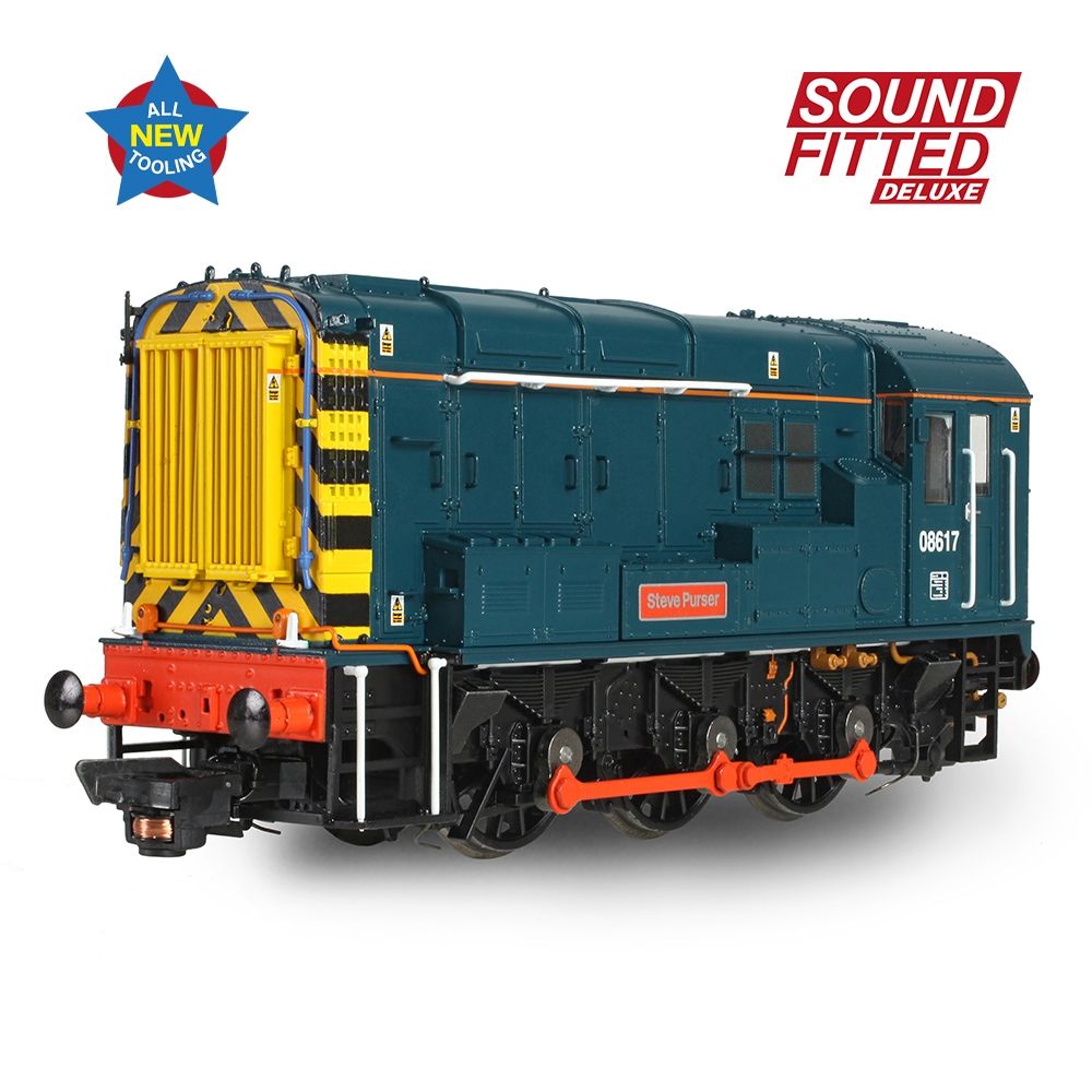 Branchline Class 08 08617 'Steve Purser' BR Blue 35-915SFX