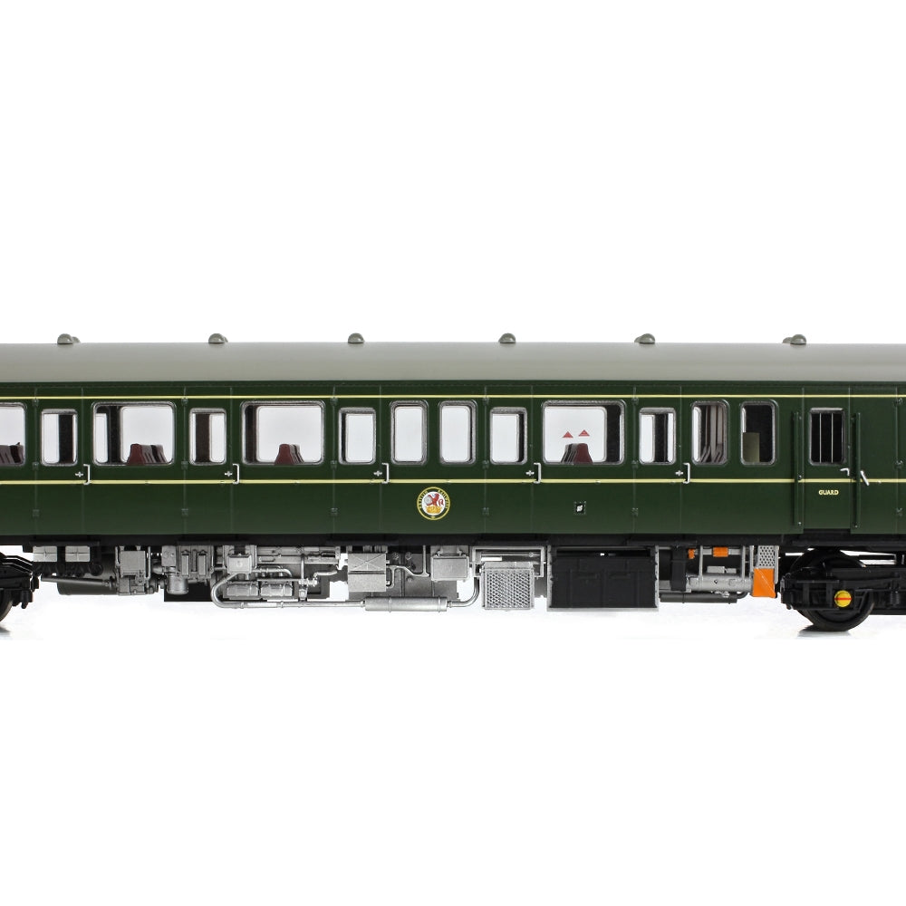 Branchline Class 117 3-Car DMU R334 BR Green (Small Yellow Panels) 35-503