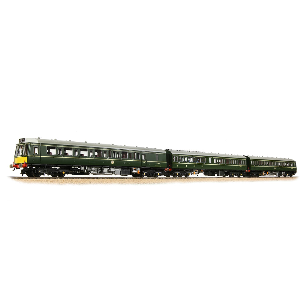 Branchline Class 117 3-Car DMU R334 BR Green (Small Yellow Panels) 35-503