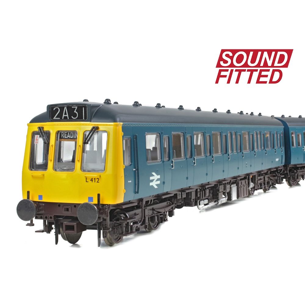 Branchline Class 117 3-Car DMU L412 BR Blue 35-504SF