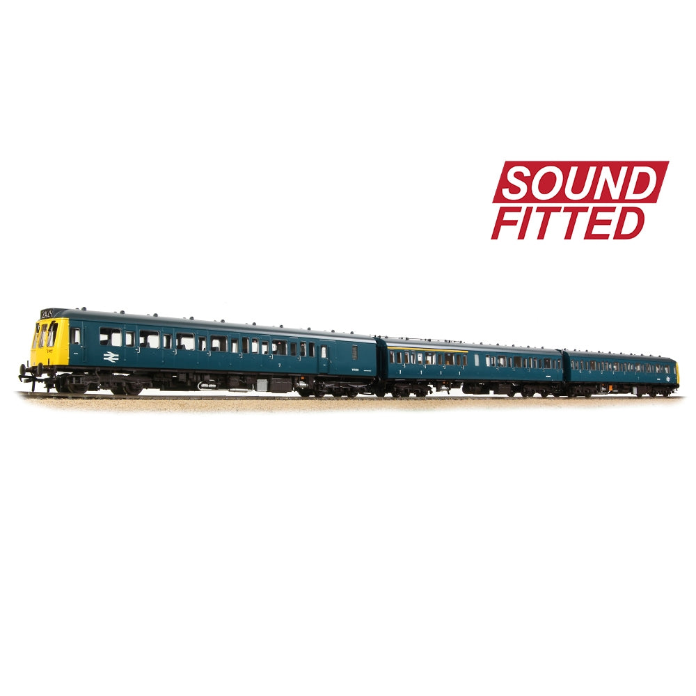 Branchline Class 117 3-Car DMU L412 BR Blue 35-504SF