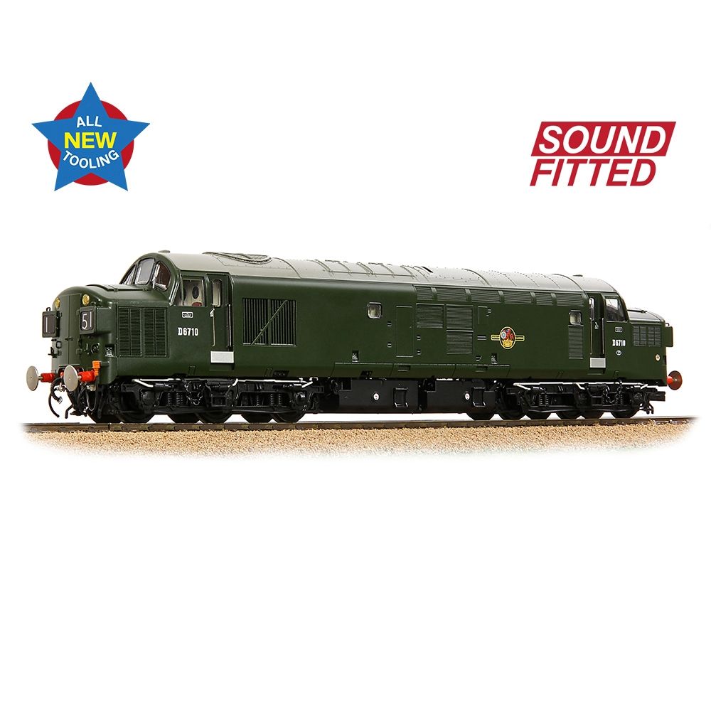 Branchline Class 37/0 Split Headcode D6710 BR Green (Late Crest) 35-302SF