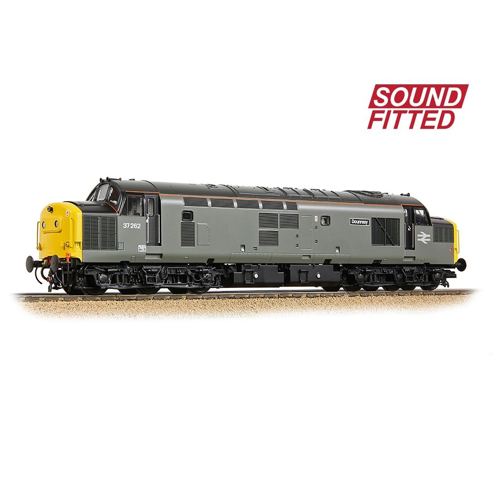 Branchline Class 37/0 Centre Headcode 37262 'Dounreay' BR Engineers Grey 35-311SF