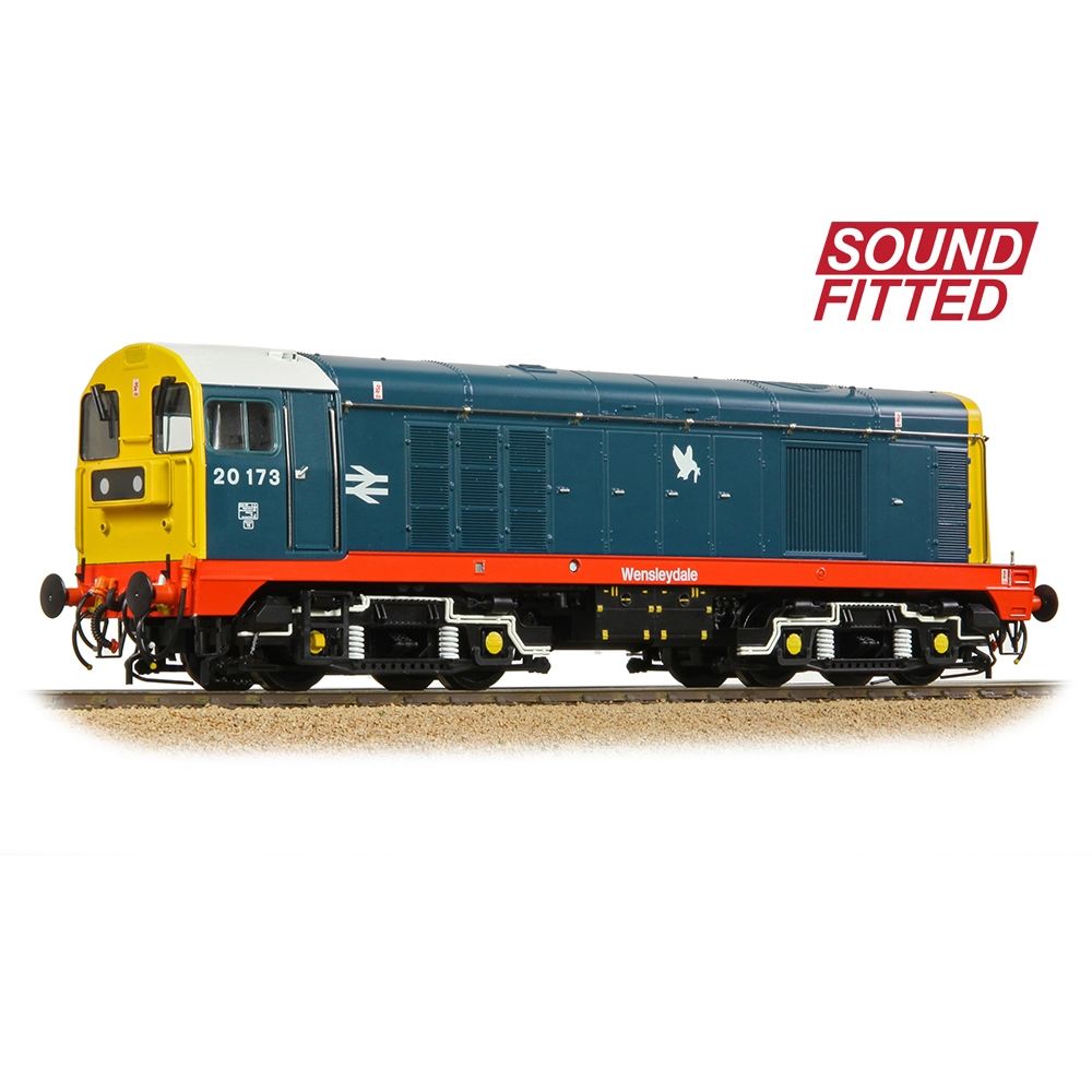 Branchline Class 20/0 Headcode Box 20173 'Wensleydale' BR Blue (Red Solebar) 35-358SF