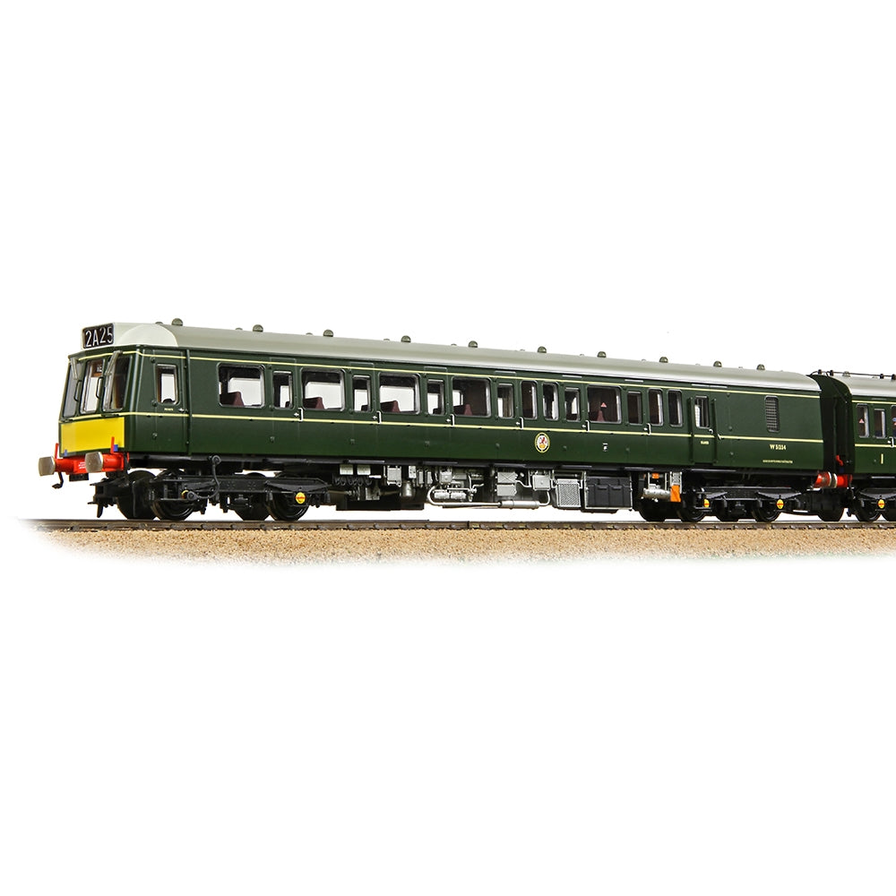 Branchline Class 117 3-Car DMU R334 BR Green (Small Yellow Panels) 35-503