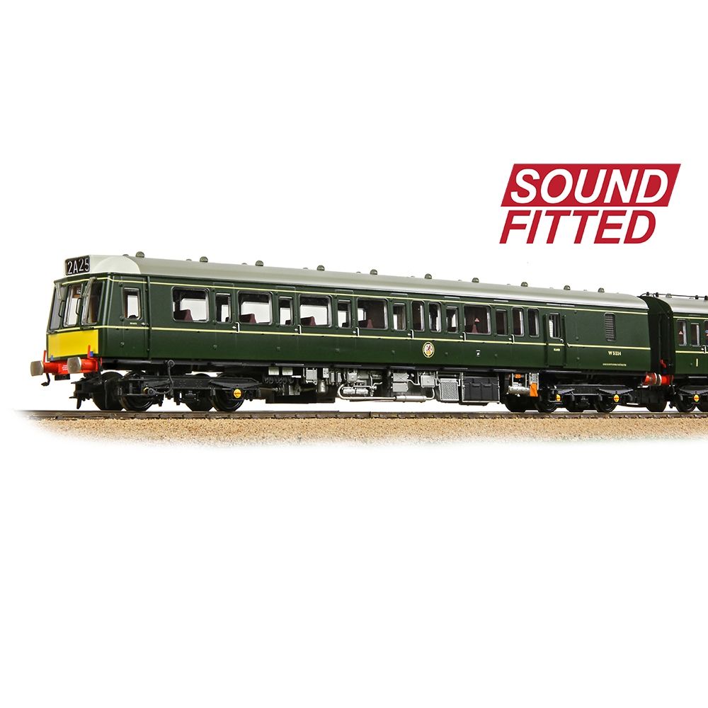 Branchline Class 117 3-Car DMU R334 BR Green (Small Yellow Panels) 35-503SF