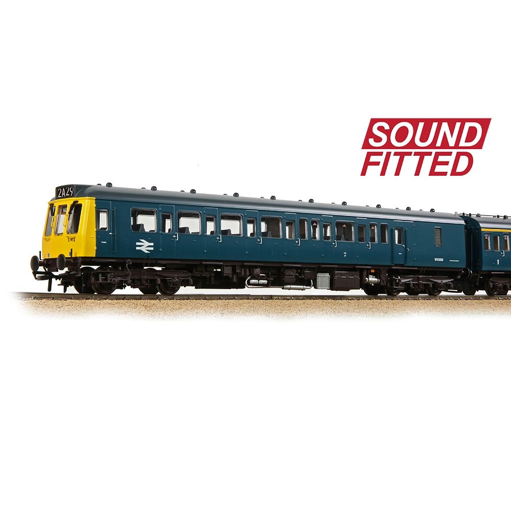 Branchline Class 117 3-Car DMU L412 BR Blue 35-504SF