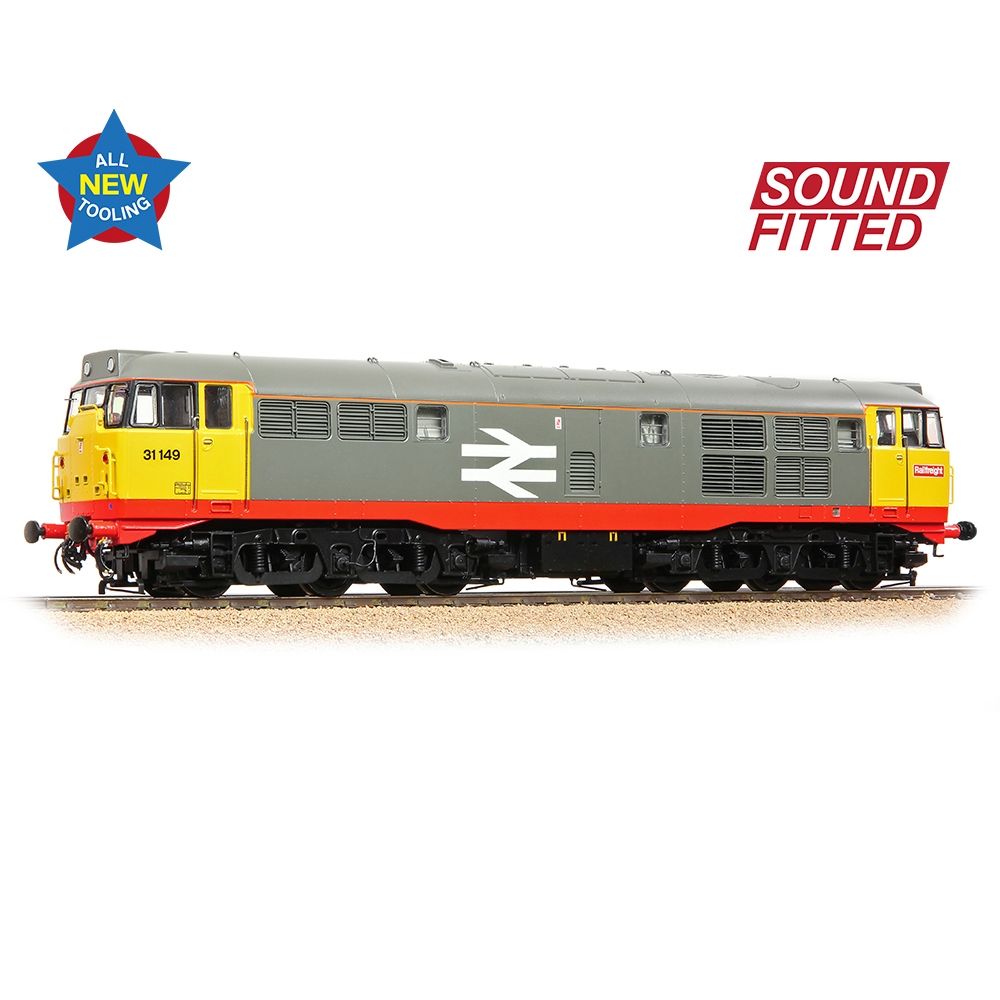 Branchline Class 31/1 Refurbished 31149 BR Railfreight (Red Stripe) 35-821ASF