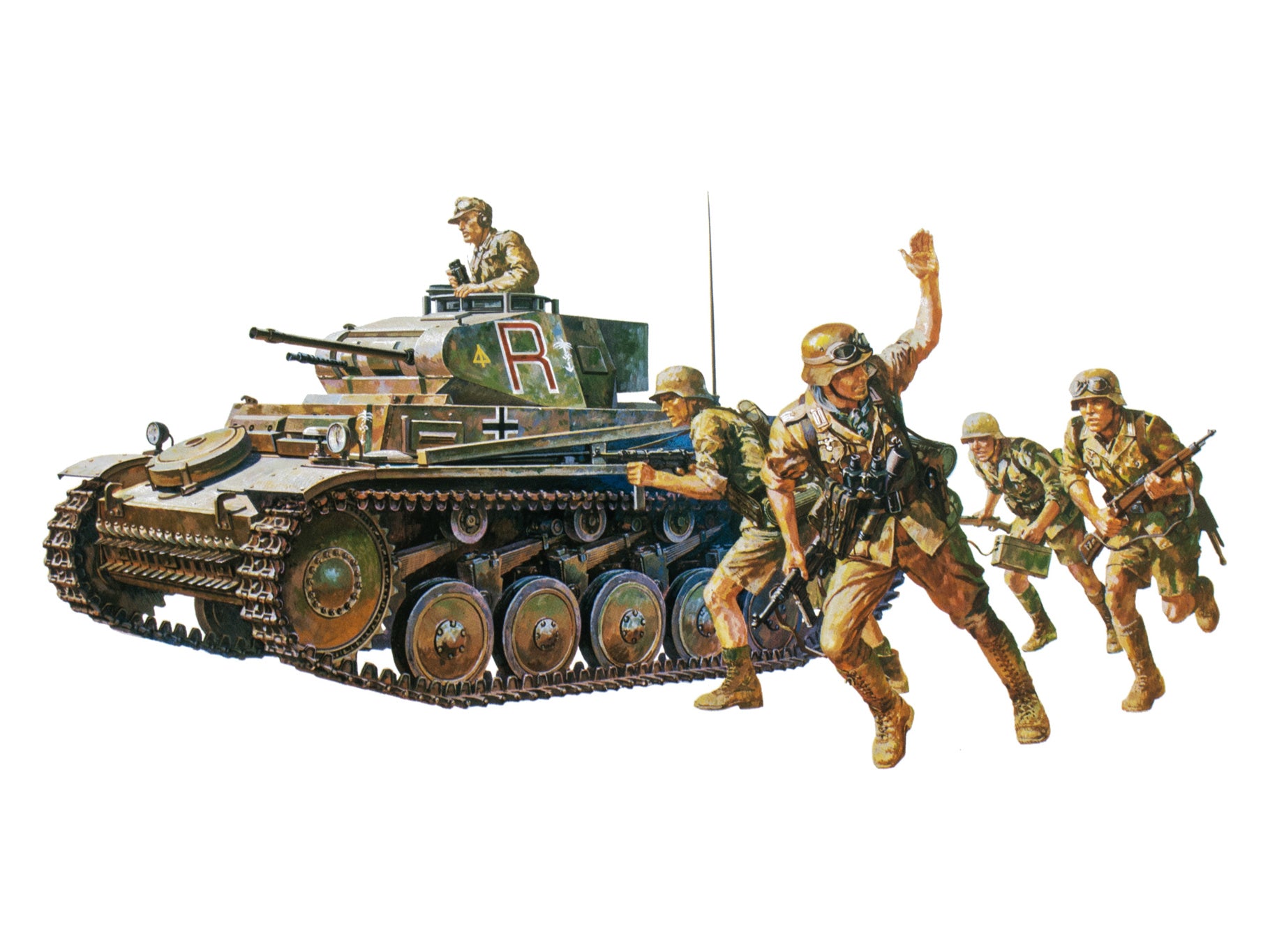 Tamiya 1/35 German Panzerkampfwagen Ii 35009