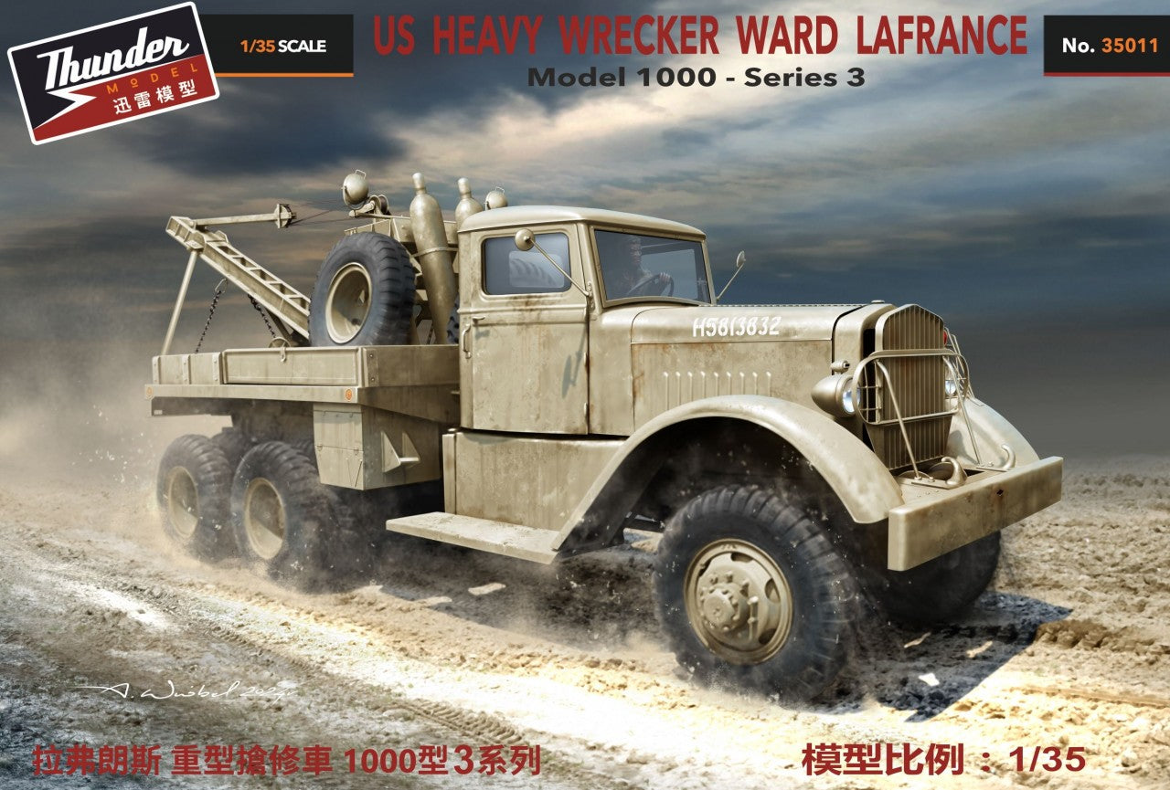Thunder Model US Heavy Wrecker Ward LaFrance M1000, series 3