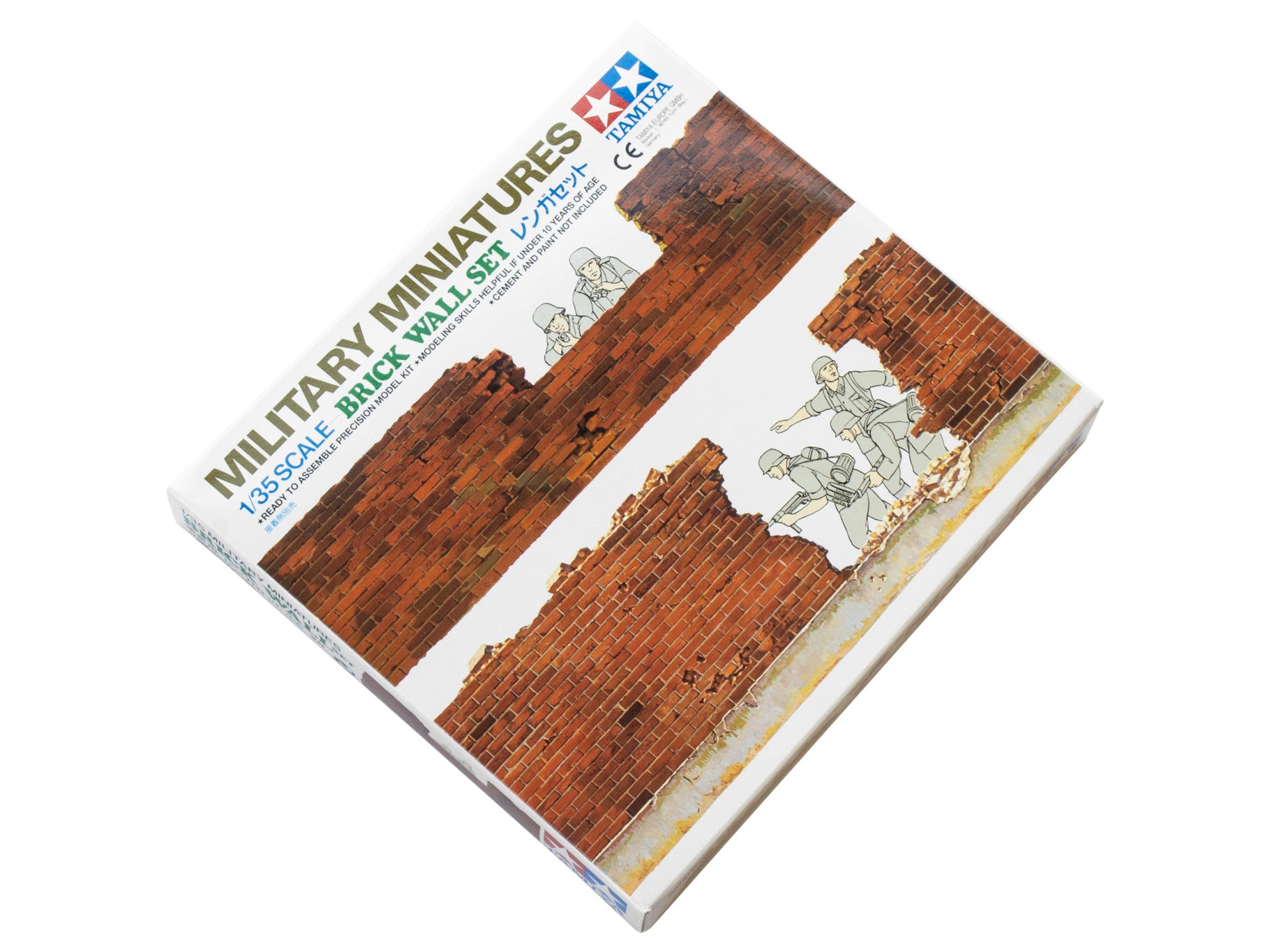 Tamiya Brick Wall Set Kit 35028