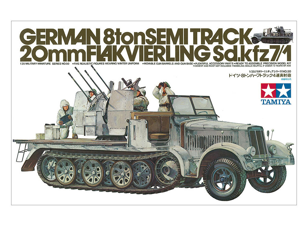 Tamiya German 8T Half Track Sdkfz 7/1 35050
