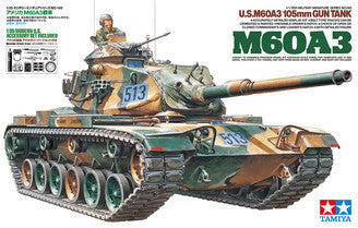 Tamiya 1/35 U.S. M60A3 105Mm Gun Tank 35140