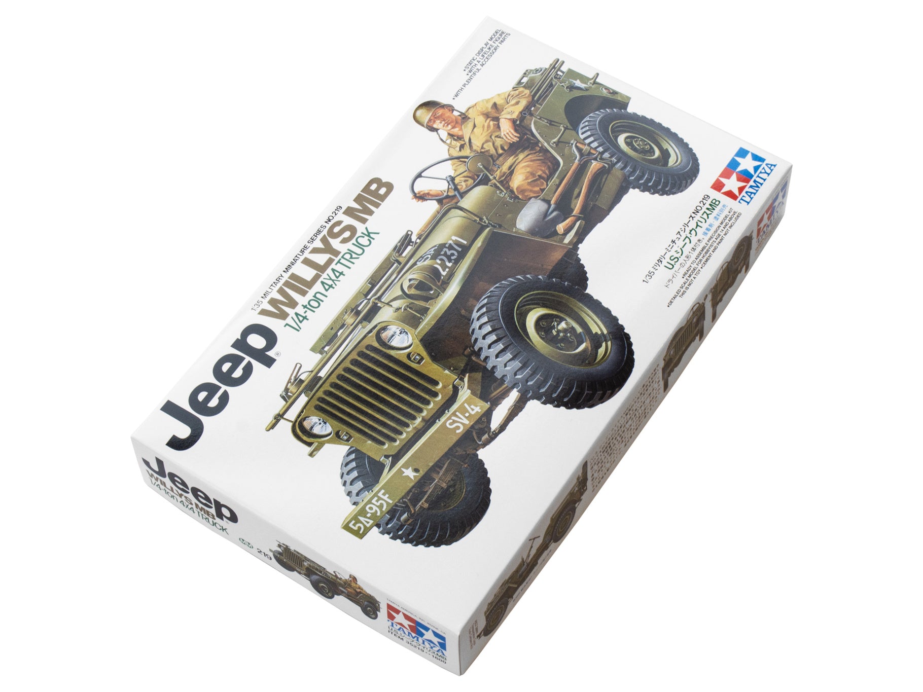 Tamiya Jeep Willys Mb 1/4 Ton Truck 35219