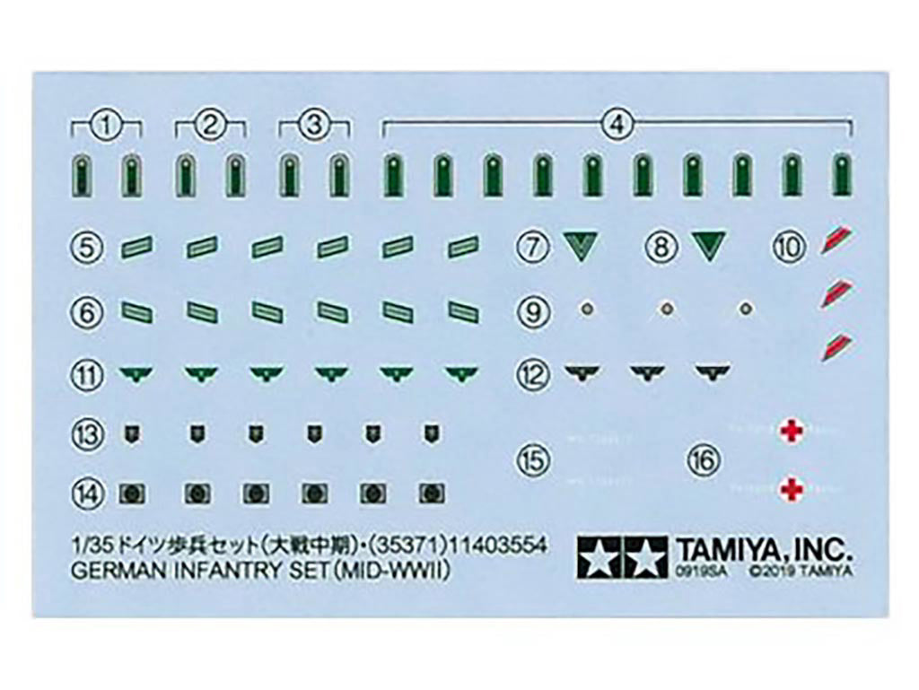 Tamiya German Infantry Set