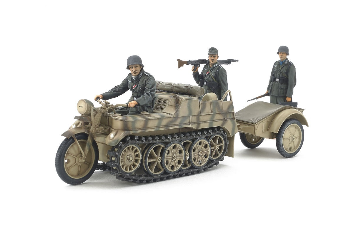 Tamiya German Sd.Kfz.2 Kettenkraftrad Mid Production 35377