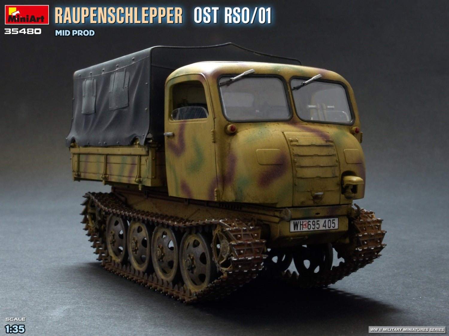 MiniArt 1/35 Raupenschlepper Ost RSO/01 Mid-Prod.