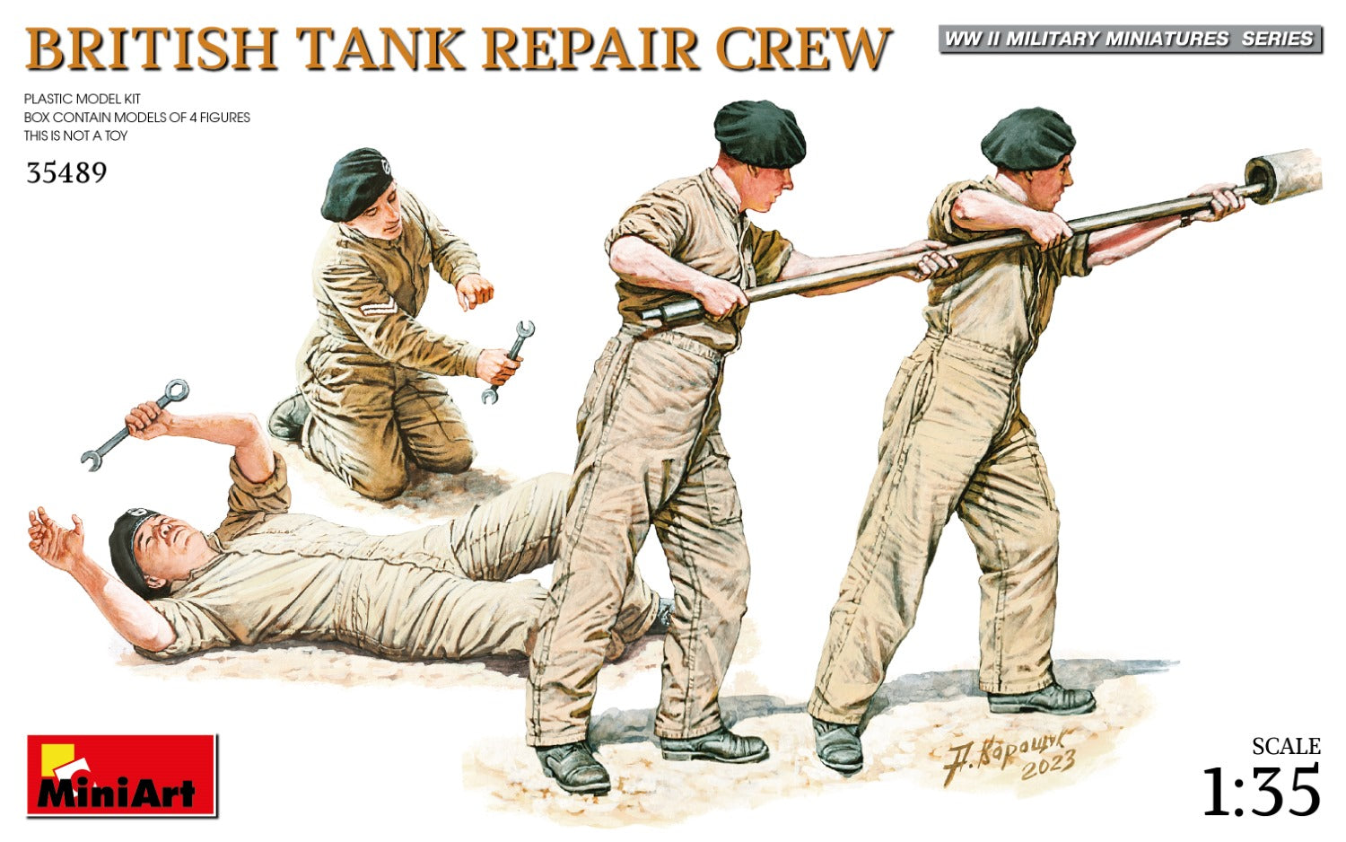 MiniArt 1/35 British Tank Repair Crew
