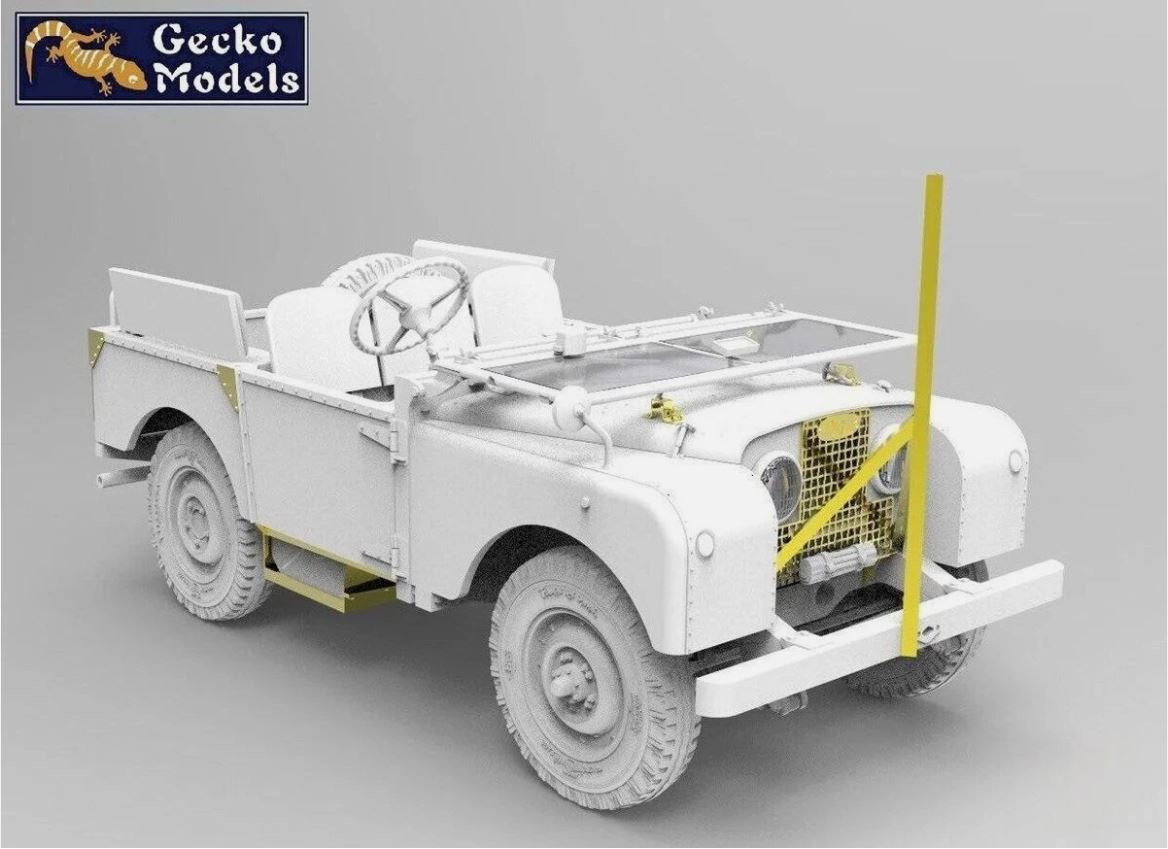 Gecko Models 35GM0078 1/35 British FV18001 Mk. 2 80in 4×4 Utility Vehicle (late)