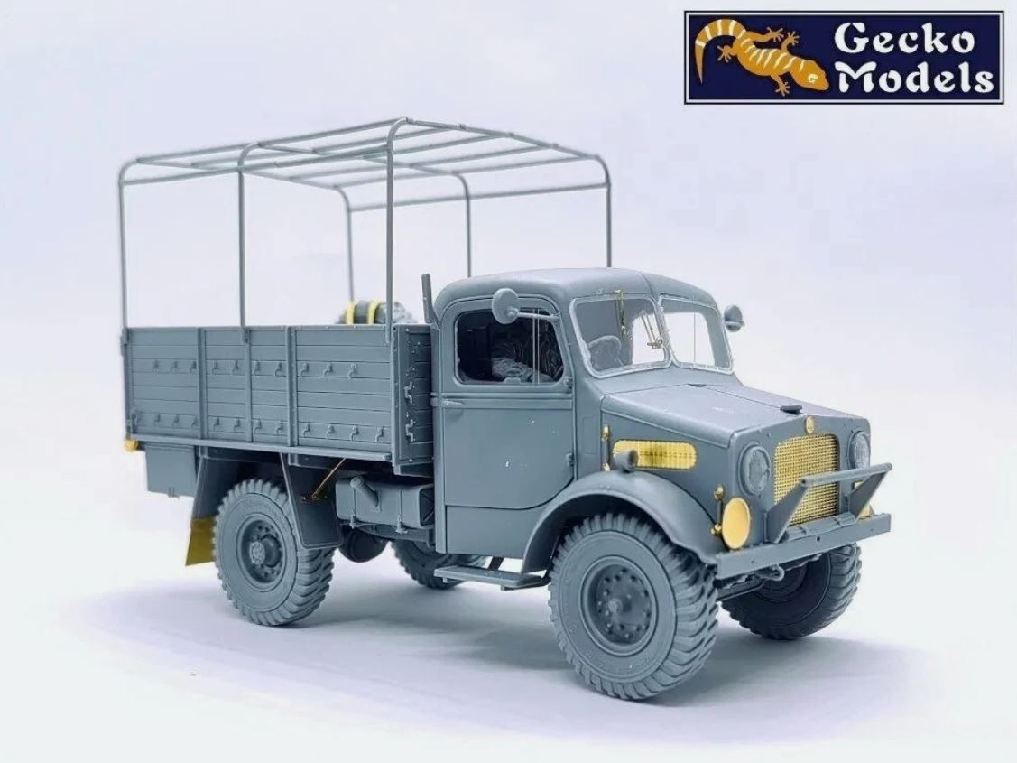 Gecko 35GM0098 1/35 British GS Truck 30cwt 4×2 Bedford OXD(Wooden Cargo Body