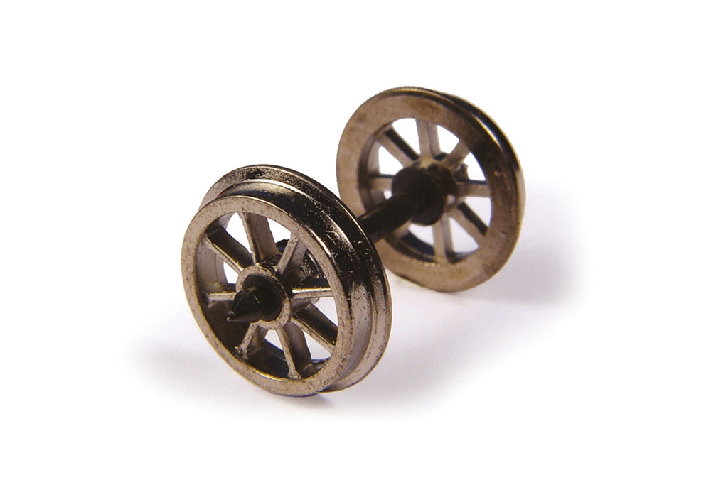 Branchline Metal Spoked Wagon Wheels (X10) 36-014