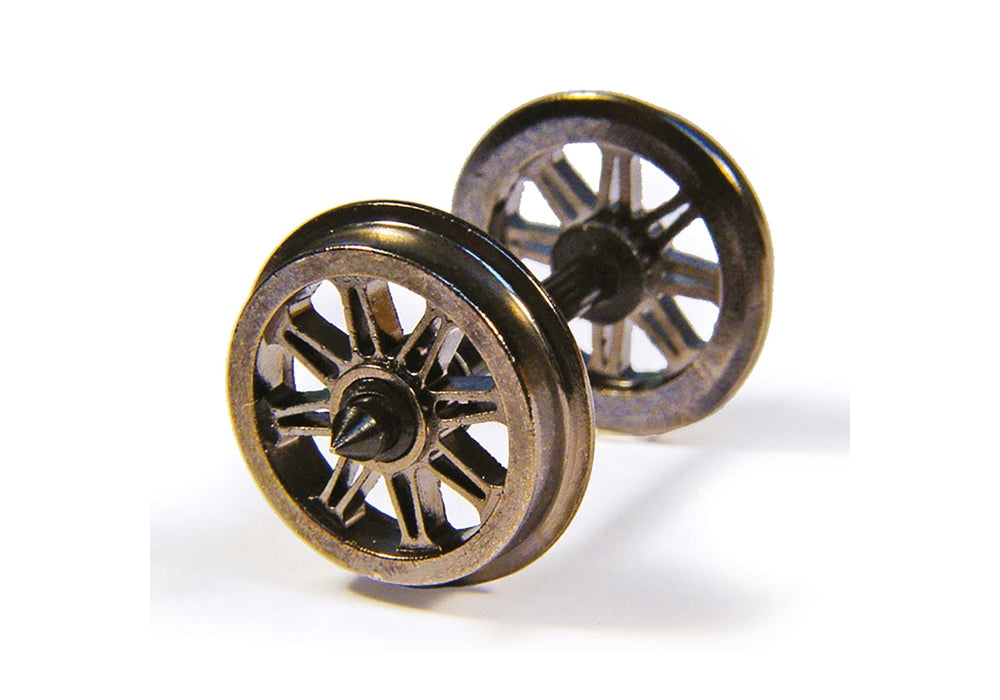 Branchline Metal Split Spoked Wagon Wheels (X10) 36-028