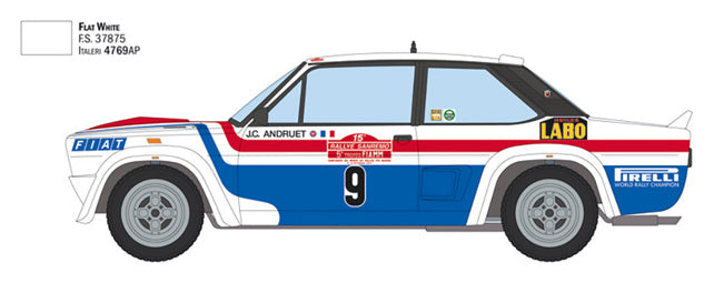 Italeri Fiat 131 Abarth 1977 San Remo Rally 3621
