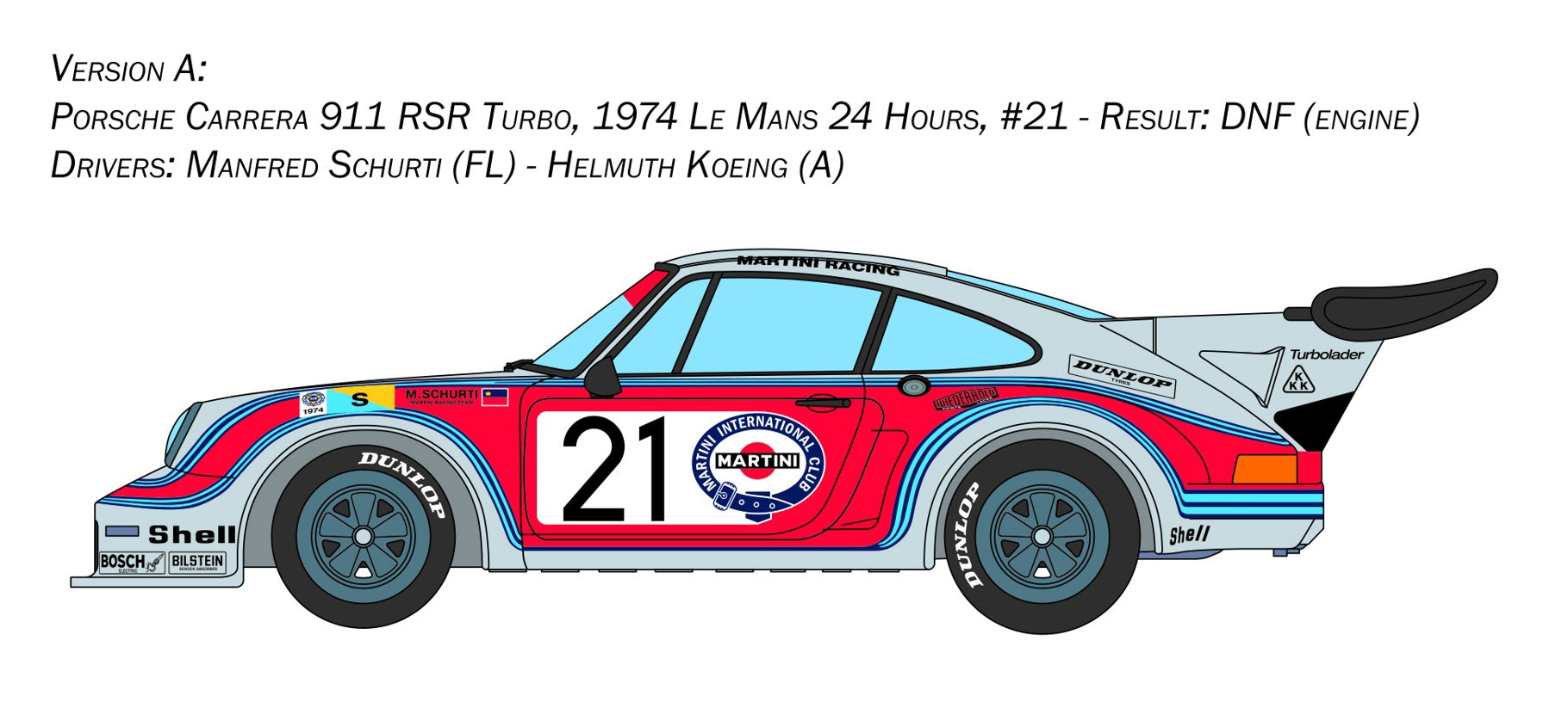 Italeri Porsche Rsr 934 3625