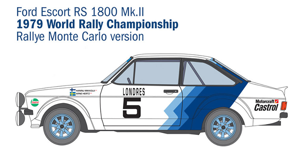 Italeri Ford Escort Mk.Ii Rally